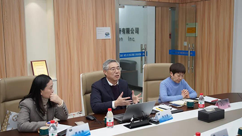人生就是博生物医药创始人&CEO陈春麟博士，药效部执行主任董文心博士，公司事务部总监周南梅等